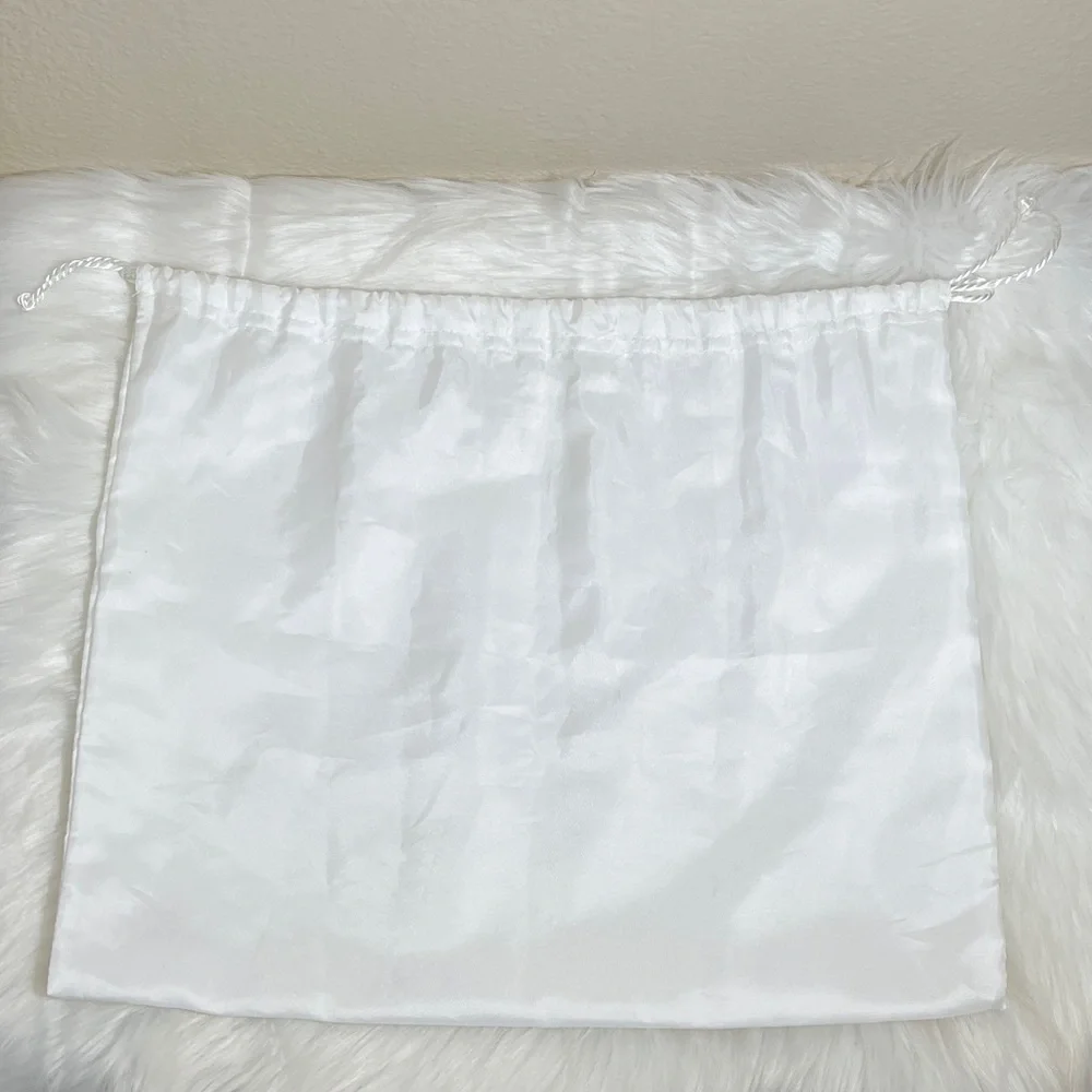 Coach White Satin Dust Bag